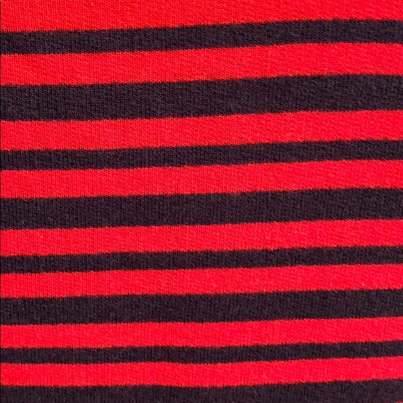 Merona Red and Blue Striped Dress size Small - Picture 3 of 4